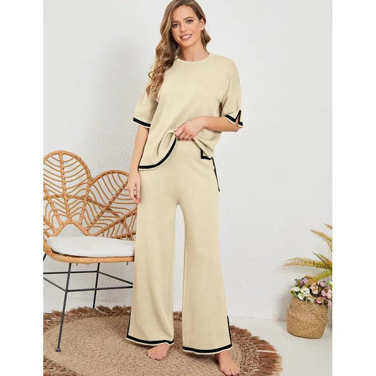 Classy Cozy Knit Lounge Set