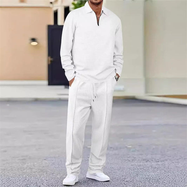 Waffle Knit Cozy Loungewear Set