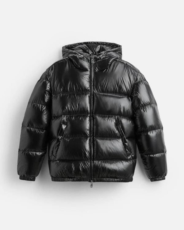 Glossy Puffer Everyday Warmth Jacket