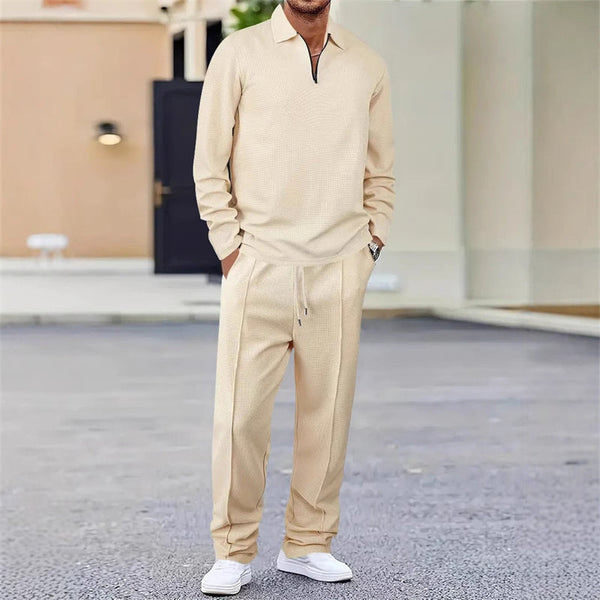 Waffle Knit Cozy Loungewear Set