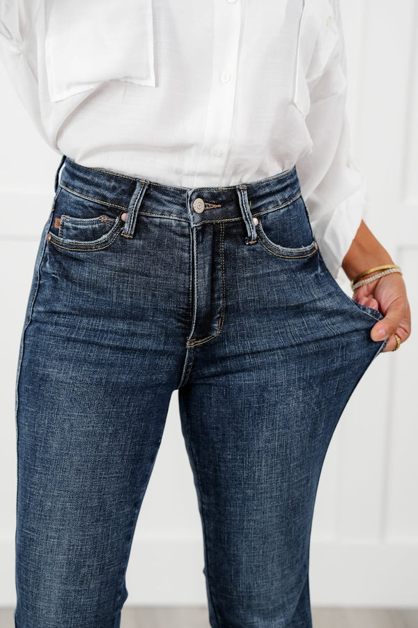 Amelia Everyday Dark Flare Jeans