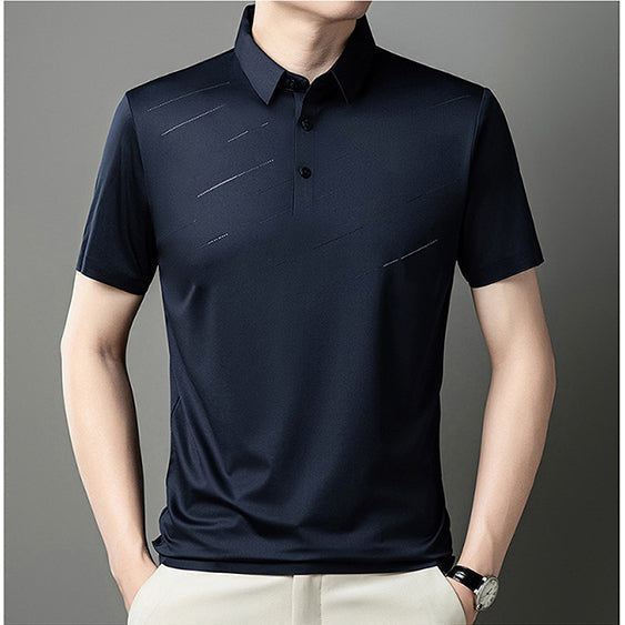 ❄️Men's Ice Silk Lapel Shirt